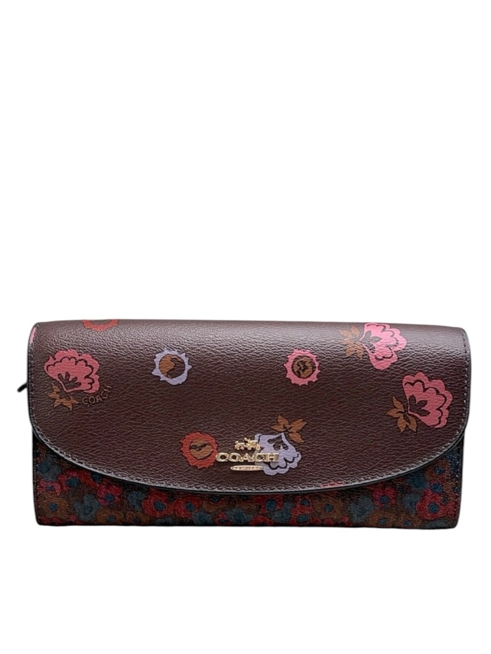 Coach Floral Long Wallet-Like New